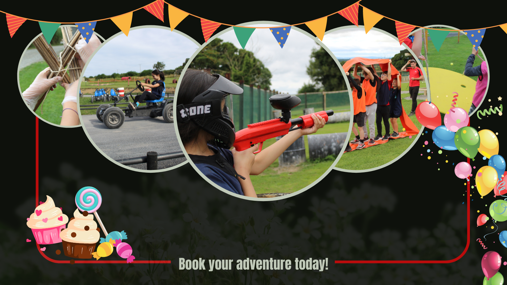 Ireland's Premier Outdoor Adventure Centre for Parties!Party Activities